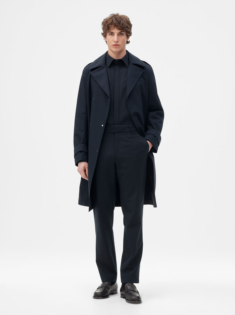 Cotton Nylon Trench Coat – JACQUES NYC INC.