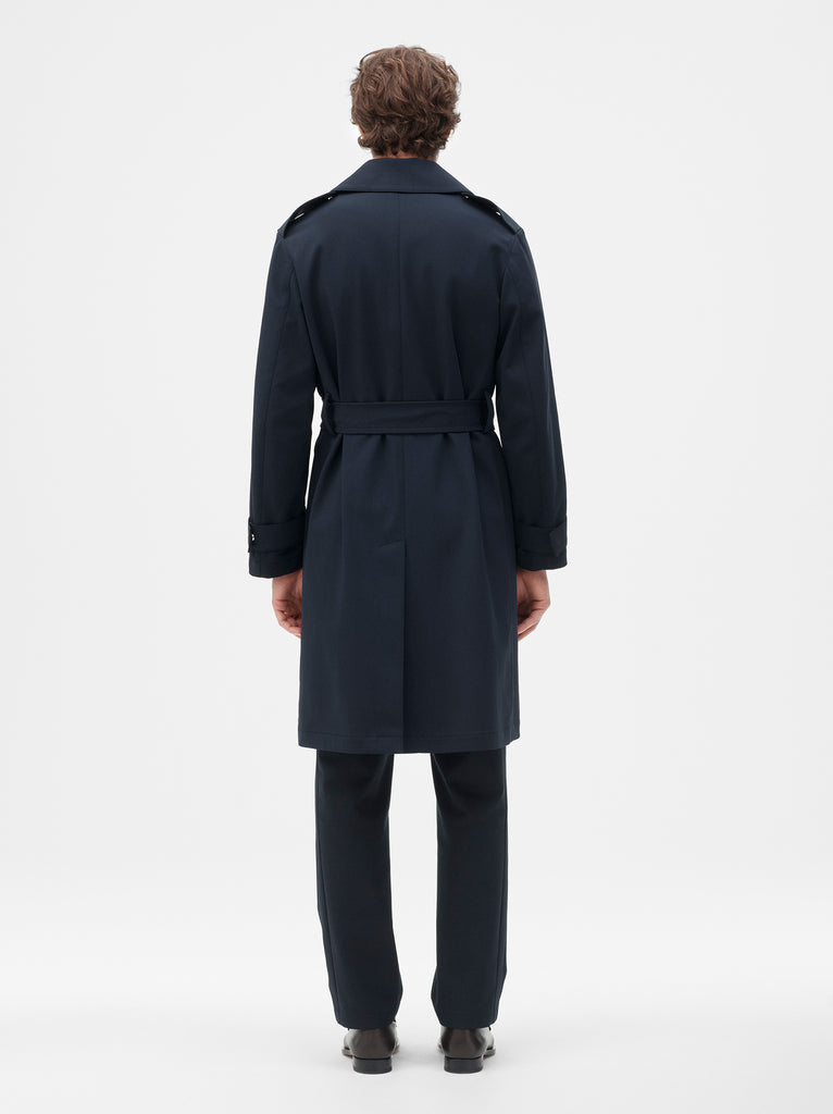 Cotton Nylon Trench Coat – JACQUES NYC INC.