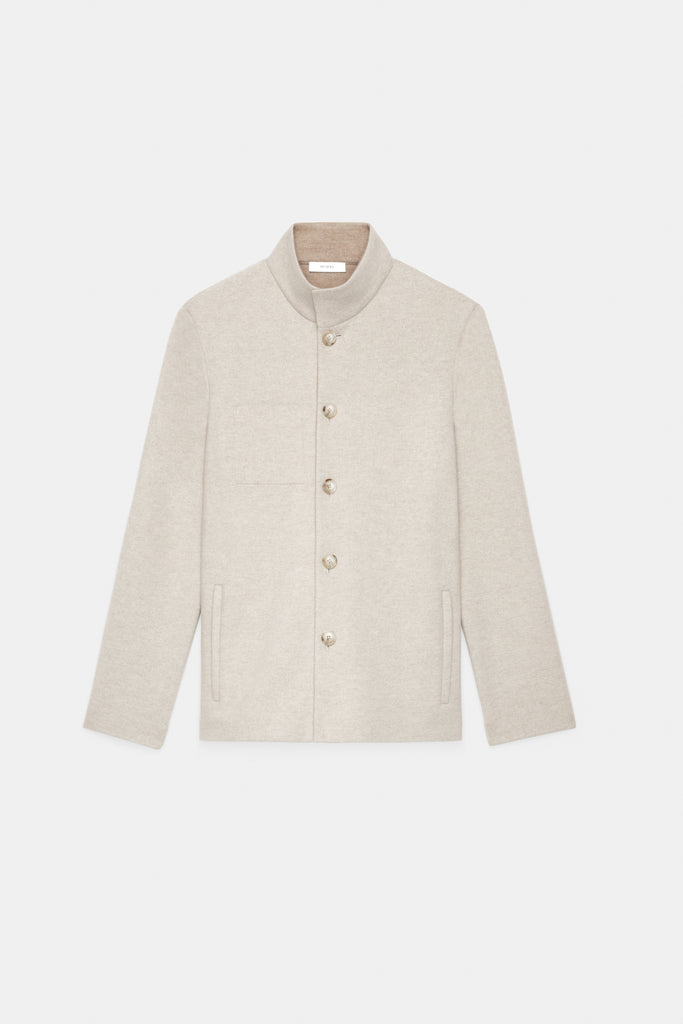 ジャケット・アウター Acka stand collar wool coat(beige) Amazon.com: Long Pea Coats for Women Fall Winter Wool Coats Casual