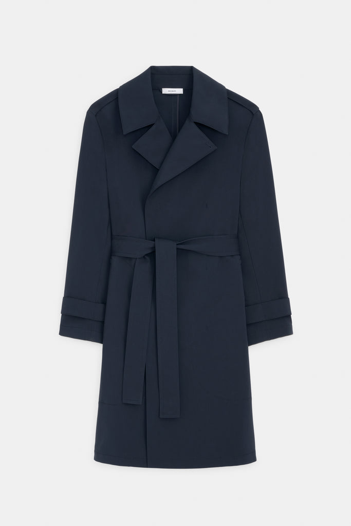 Cotton Nylon Trench Coat – JACQUES NYC INC.