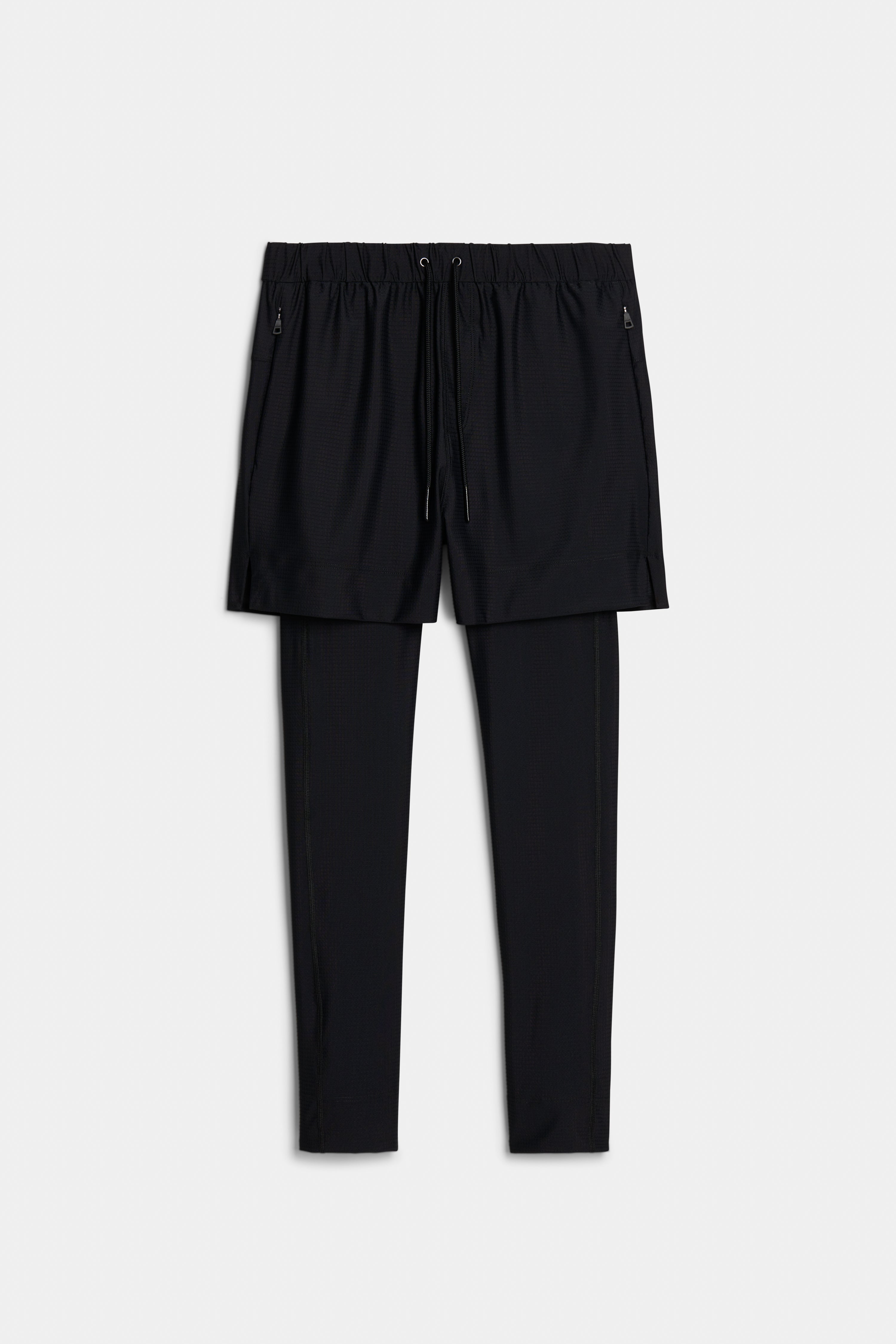 CROSSUP line pants Mサイズ　エアロビクス　ダンス Amazon.com: Roxdme 2 Pack Men's 3/4 One Leg Compression